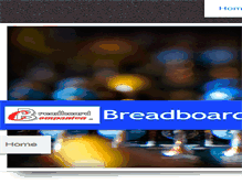 Tablet Screenshot of breadboardcompanion.net